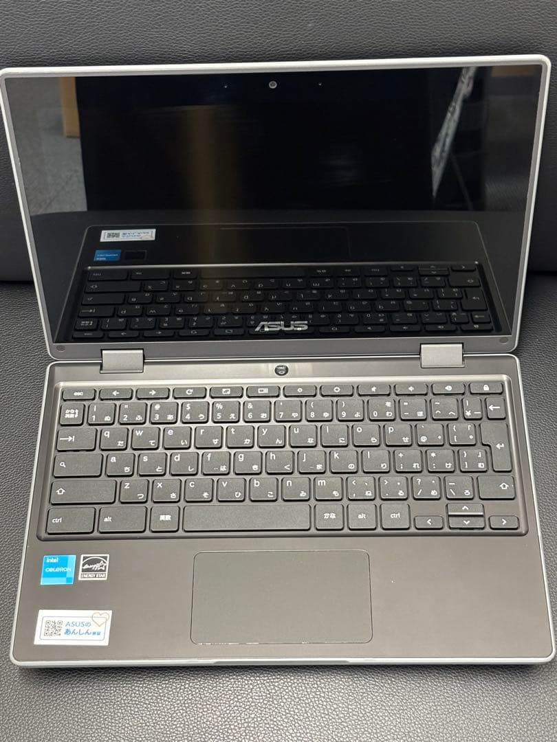 ASUS 11.6型 Chromebook Flip CR1 ダークグレイ