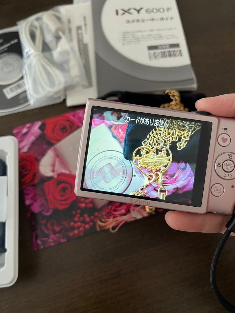 CANON IXY 600Fデジカメ　サマンサタバサ シャンパンピンク