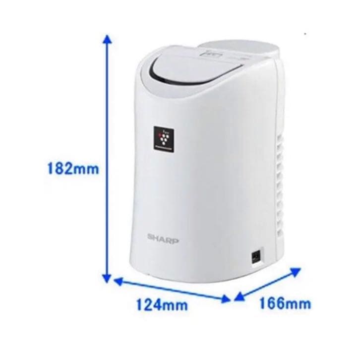 【美品】SHARP プラズマクラスター 加湿機能付イオン発生機 ホワイト系