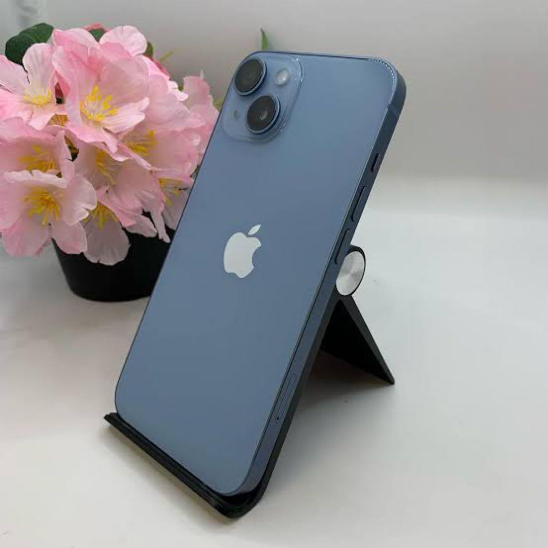 【新品】iPhone 14 256GB ブルー新品iFace &ガラスフィルム