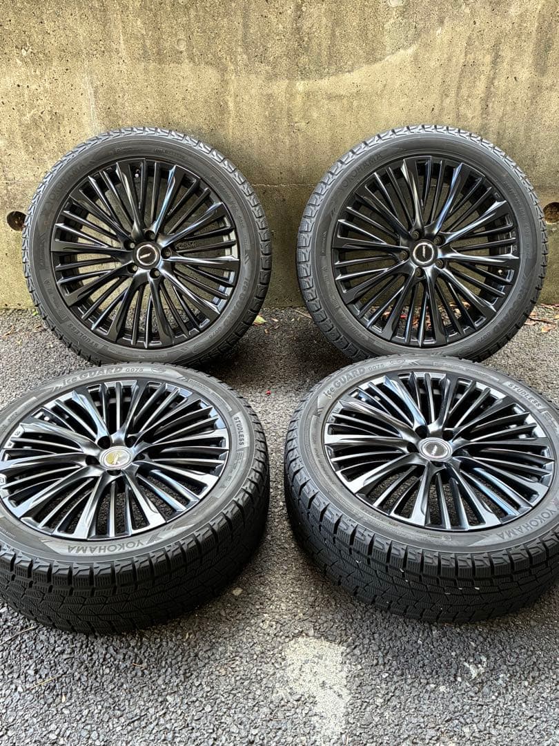 235/50R20 4本 バリ溝 スタッドレス ホイールセット レクサス NX