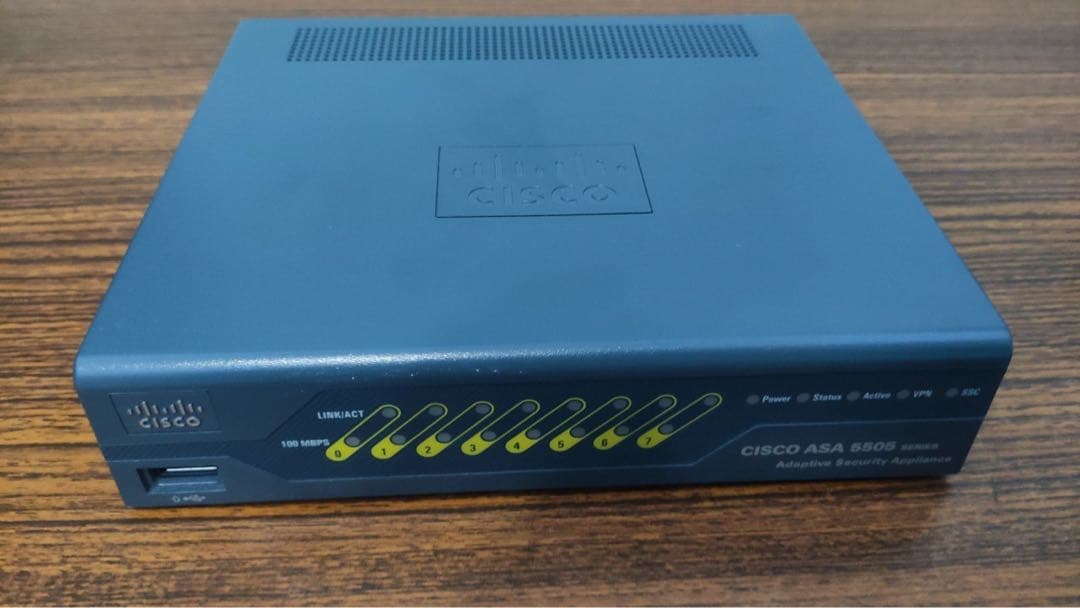 CISCO セキュリティアプライアンス ~ CISCO ASA 5505