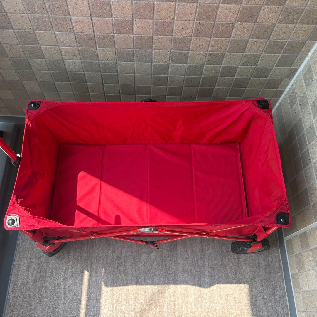 Coleman コールマン キャリーカート アウトドアワゴン　レッド　赤色