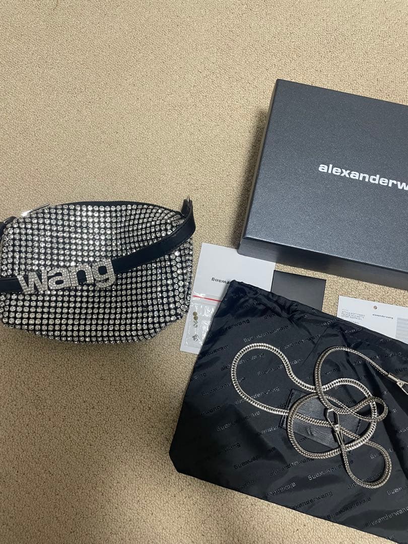 alexanderwang ストーン装飾 ボディバッグ