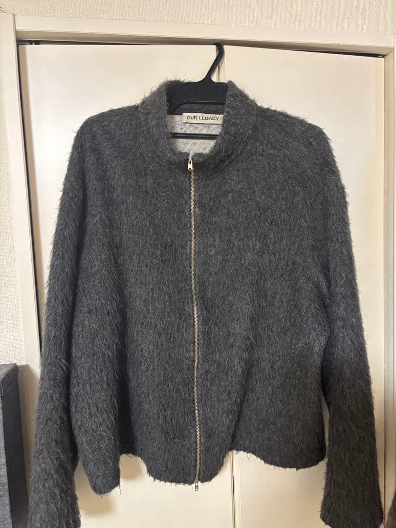 トップス Our legacy SHRUNKEN FULLZIP POLO 50