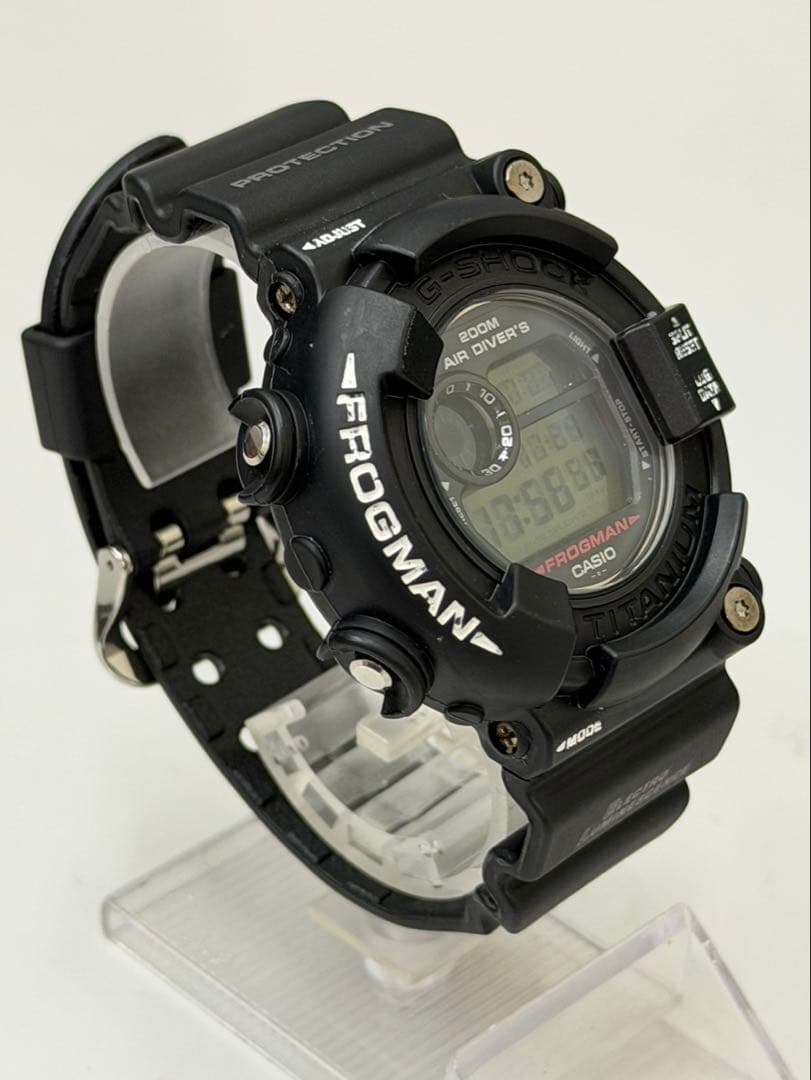 【電池交換済】【美品】G-SHOCK FROGMAN DW-8200Z-1T