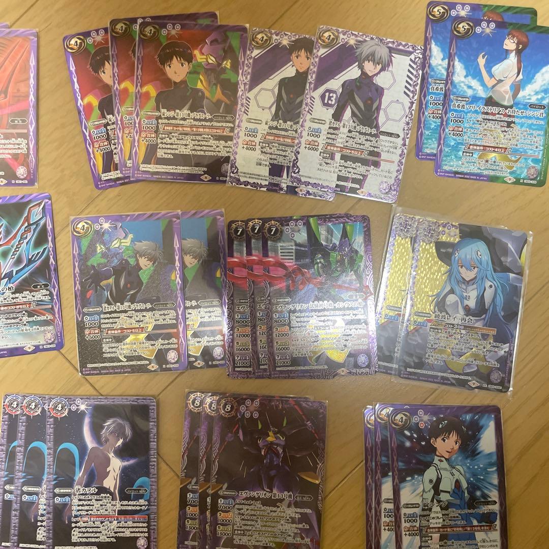 バトルスピリッツ エヴァ初号機 13号機 パーツ