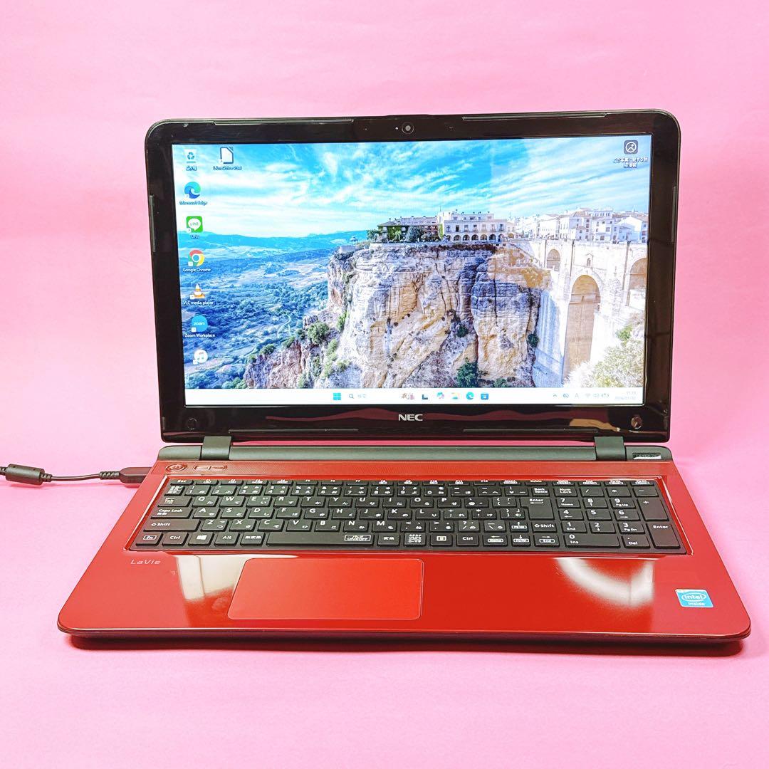 新品SSD⭐️設定済ノートパソコン windows11 カメラ オフィス 薄型