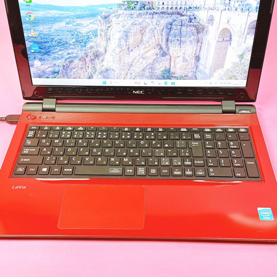 新品SSD⭐️設定済ノートパソコン windows11 カメラ オフィス 薄型