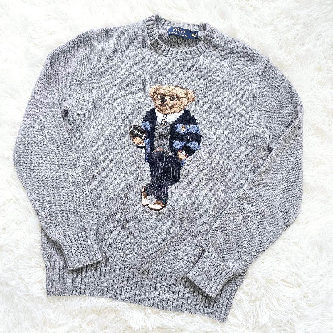 極美品✨ ポロラルフローレン ポロベア ニット セーター