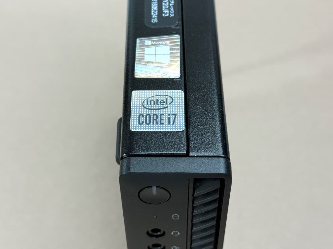 ミニPC DELL OptiPlex 7080 XE Micro Form Factor