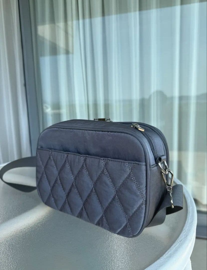 soleile《ボディバッグ》★チャコール★撥水バッグ★新品未使用★完売品★