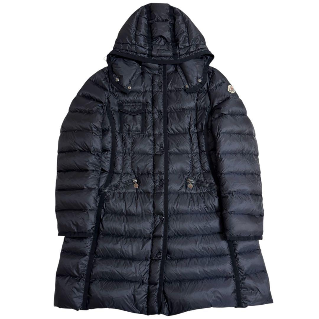 6サイズ モンクレール HERMINE エリミンヌ ダウンジャケット ネイビー