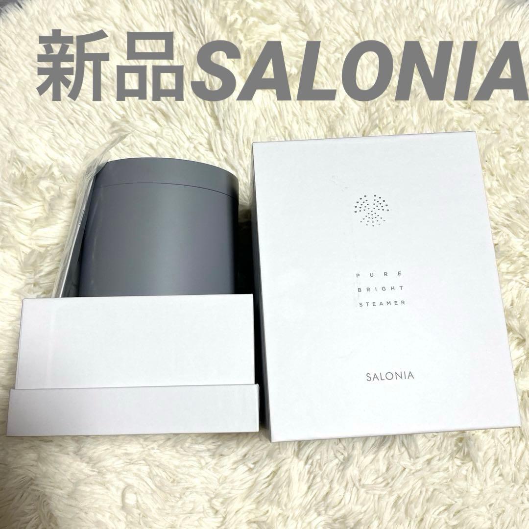 新品　SALONIA ピュアブライトスチーマー（型番 SAL22207SL）