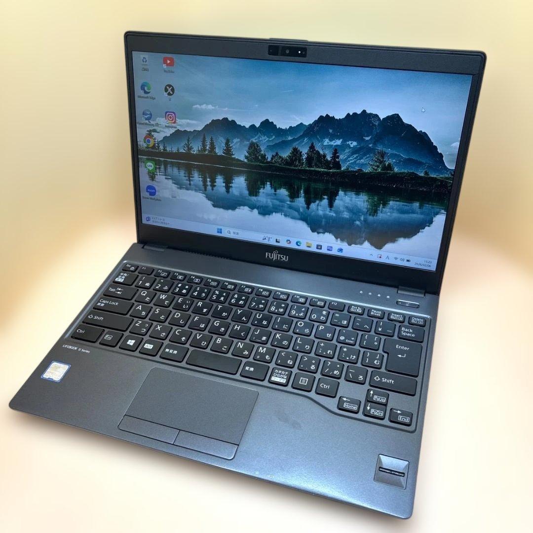 美品！ 超軽量⭐富士通 ノートPC i5 超高速SSD128　Windows11