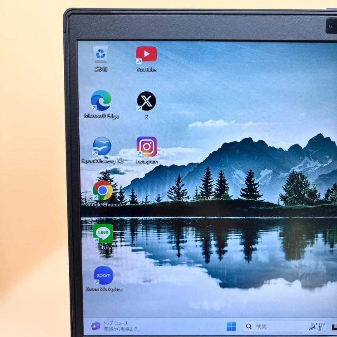 美品！ 超軽量⭐富士通 ノートPC i5 超高速SSD128　Windows11