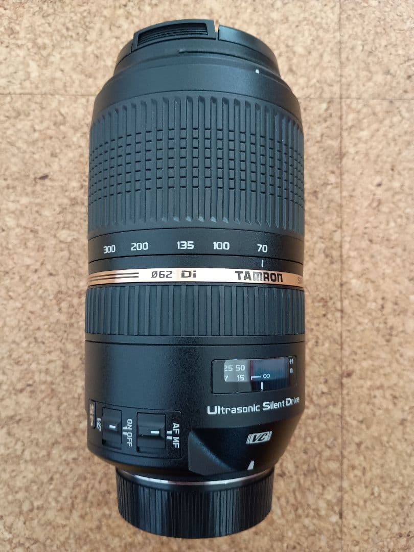 AF不良 TAMRON70-300mmF/4-5.6Di VC USD A005