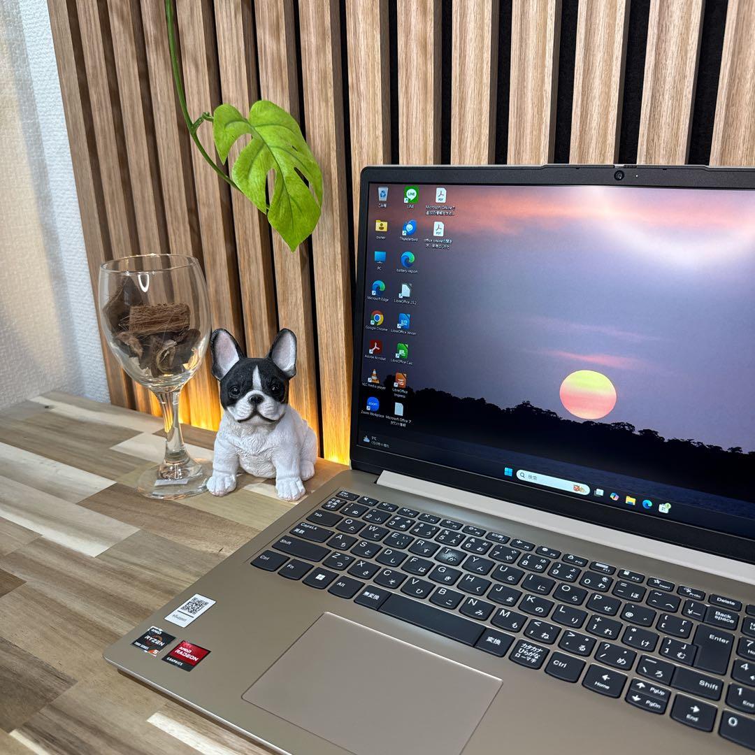 美品 最新2023年モデル‼️IdeaPad☘Ryzen5☘FHD☘ノートパソコン
