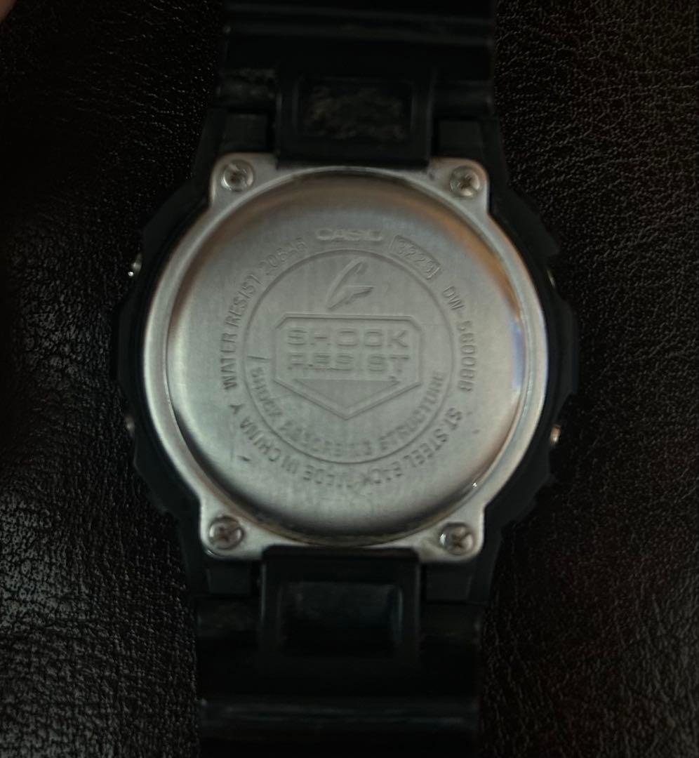 G-SHOCK DW-5600UBB-1JF ブラック