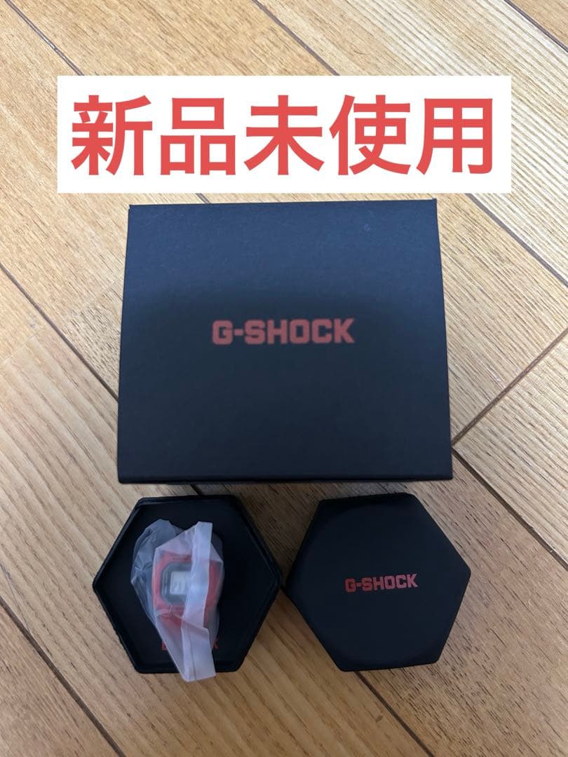 カシオGショック　リングウォッチG-SHOCK DWN-5600-4JR レッド