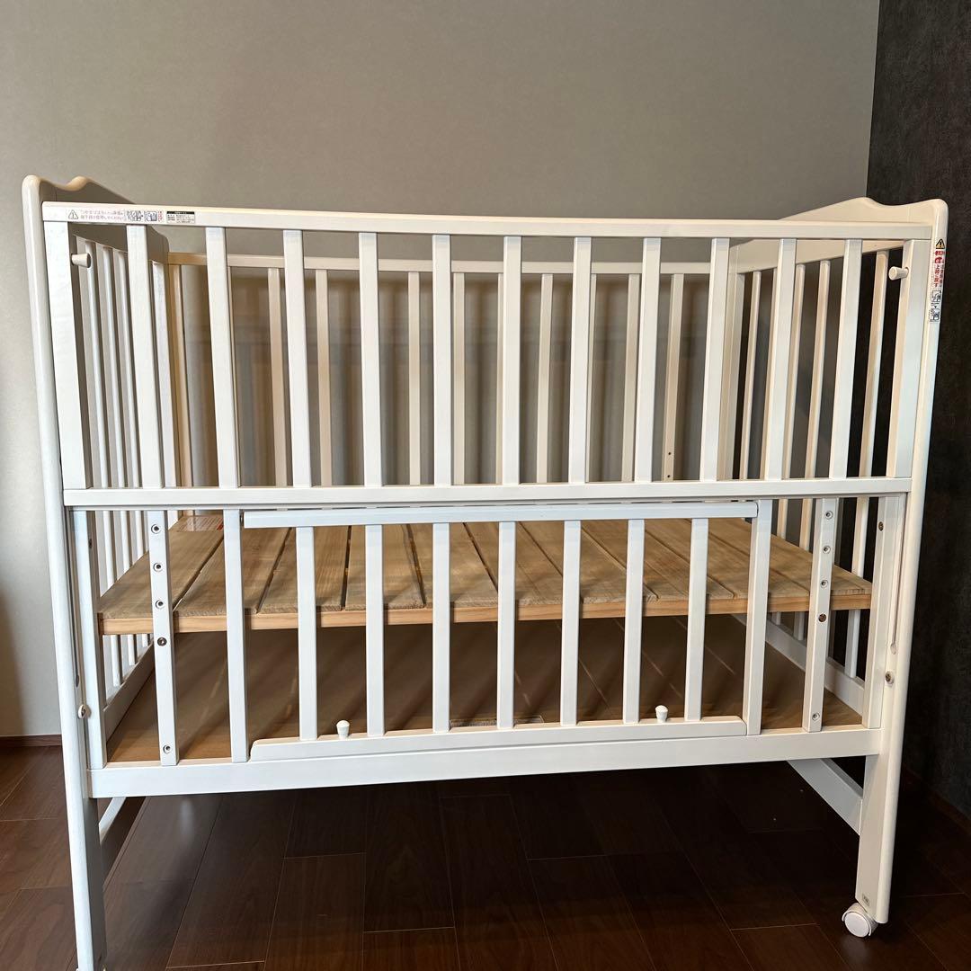 ハイシート　ベビーベッド　取説付き