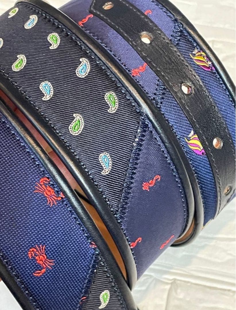 【美品】ETROエトロ　ペーズリー柄　ベルト　❤︎