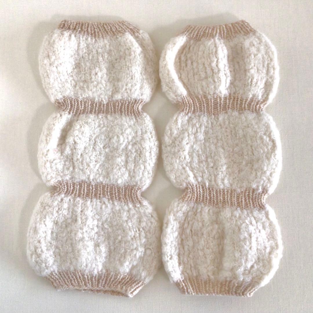 アルパカウールのプードルレッグウォーマー 他3点おまとめ