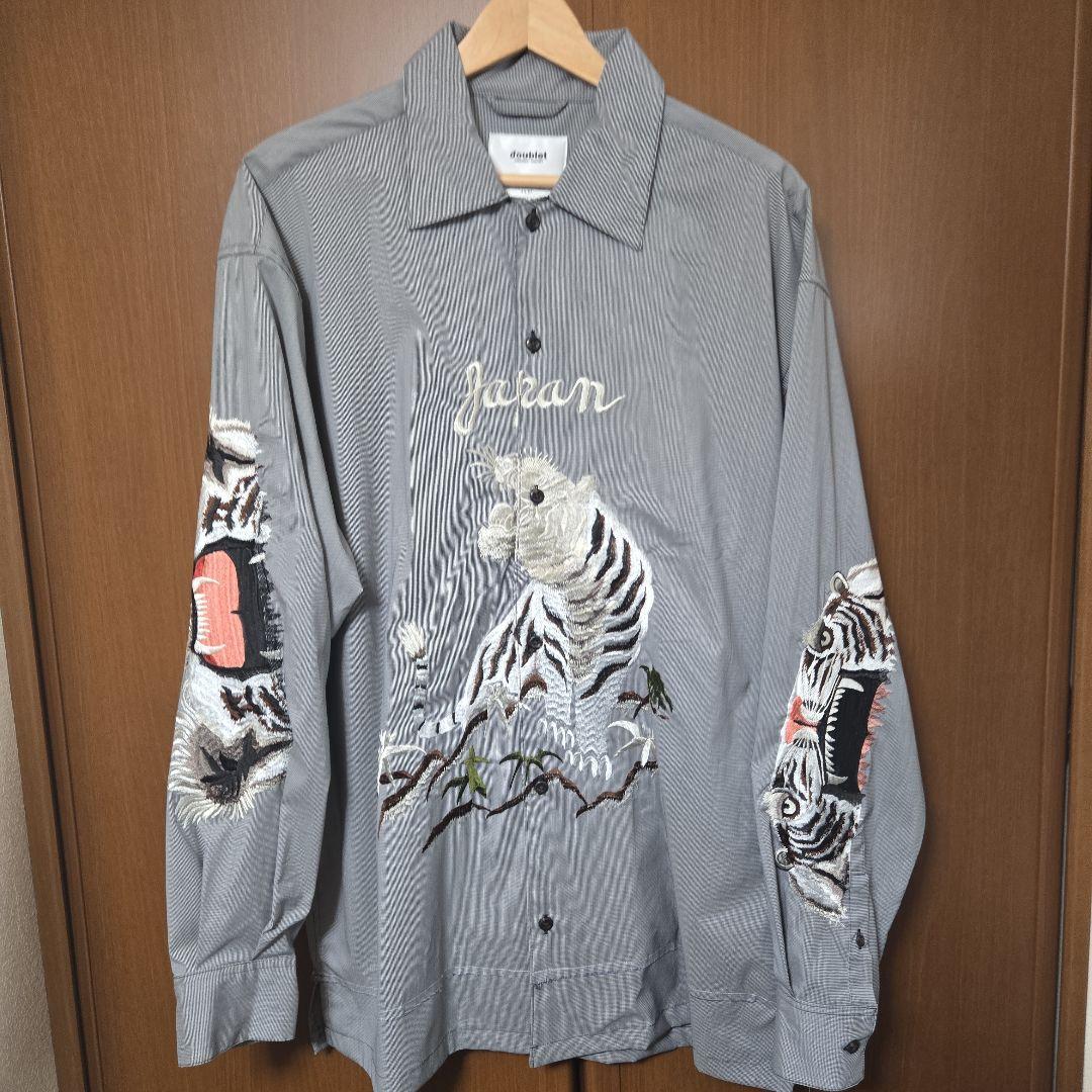 ダブレット タイガーエンブロイダリー シャツ Mサイズ