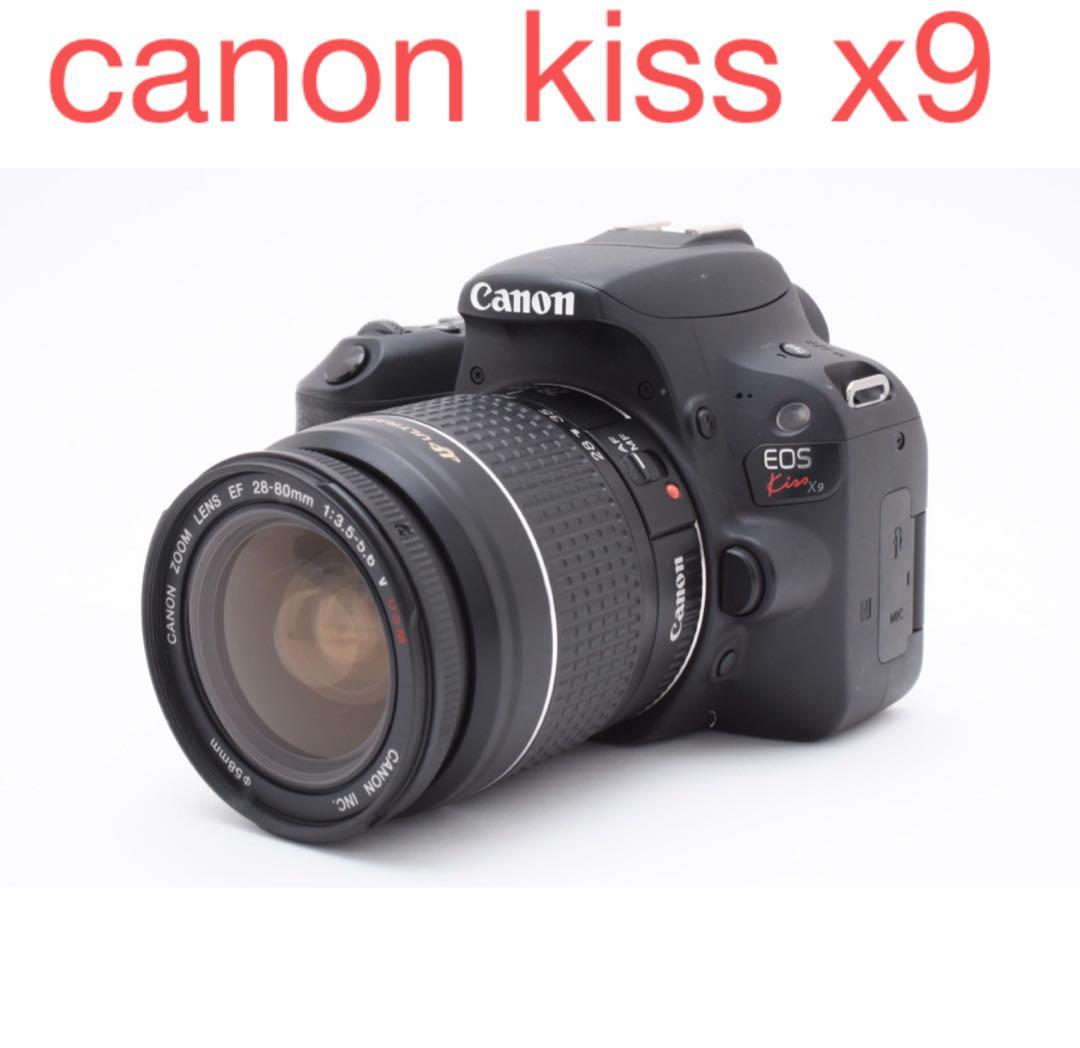 canon kiss x9標準レンズセット/ Canon EF 28-80mm