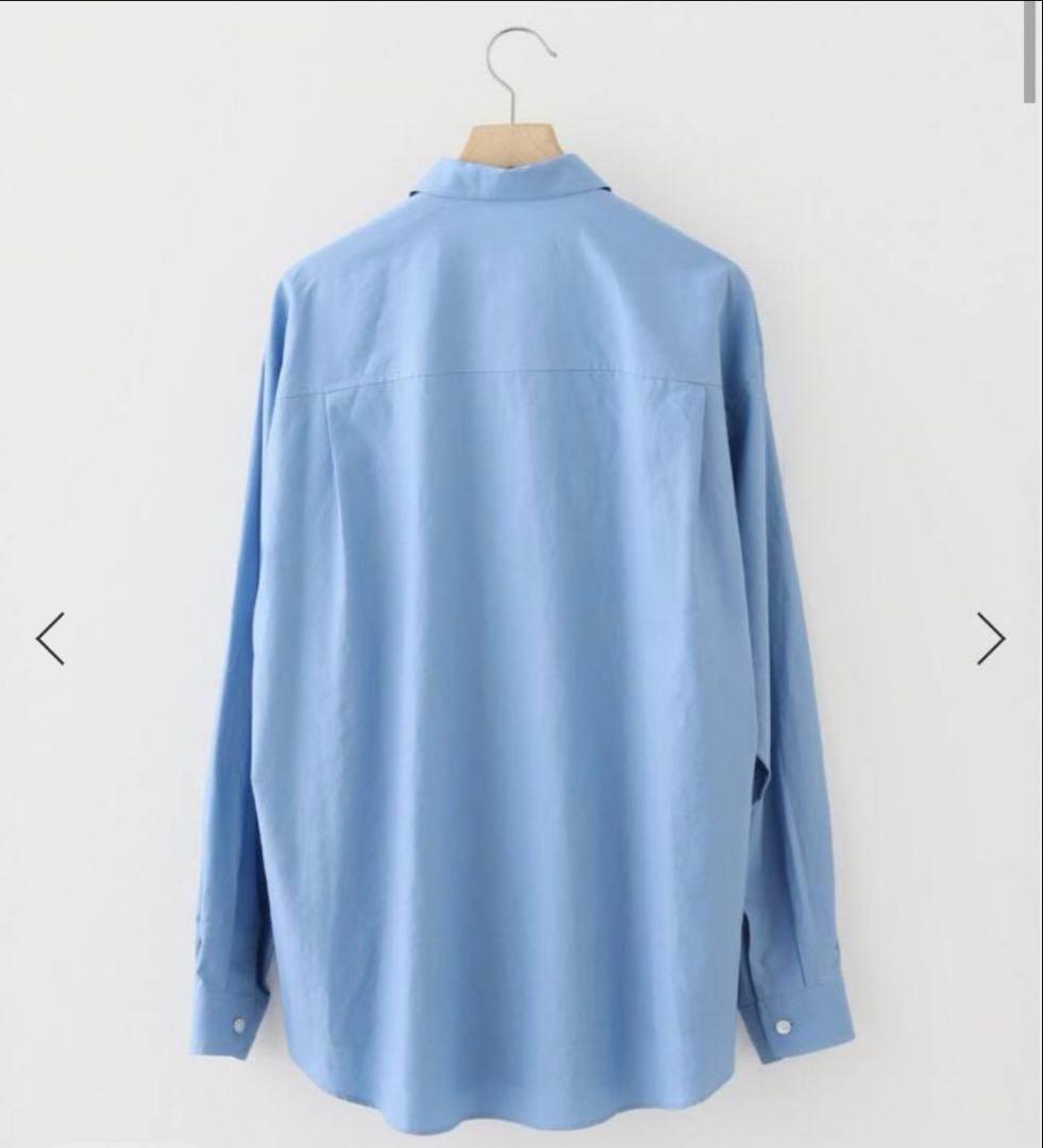 ユ*ん様 AURALEE WASHED FINX TWILL BIG SHIRT