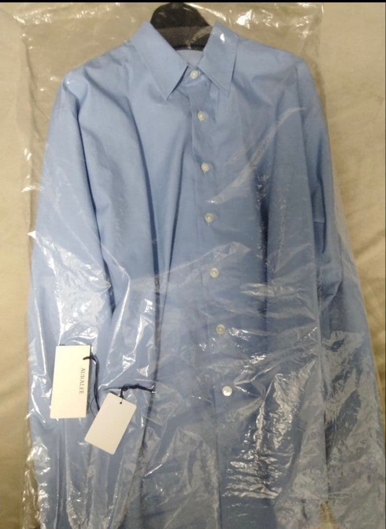 ユ*ん様 AURALEE WASHED FINX TWILL BIG SHIRT