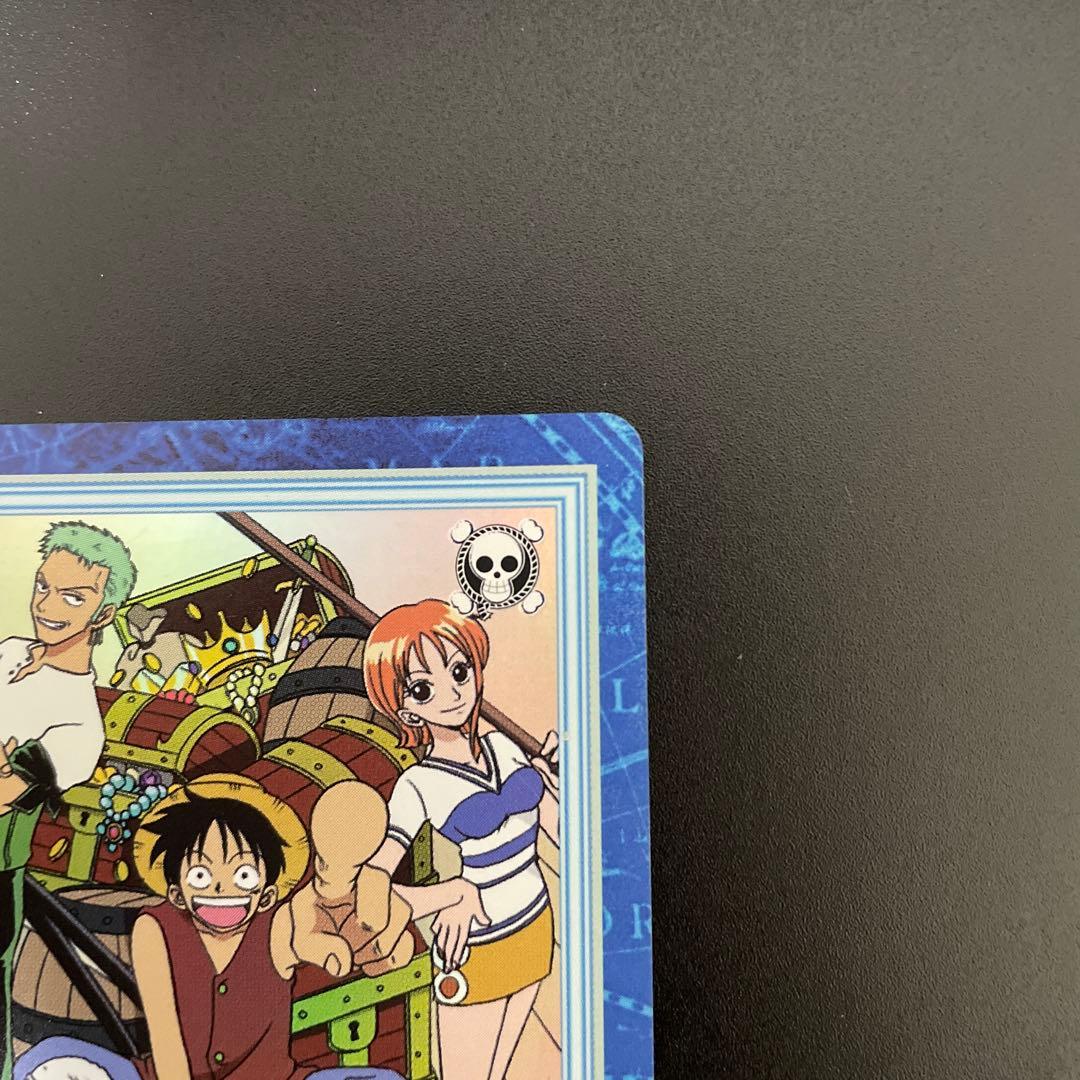 《美品》初期 ワンピース ハイパーバトル カードダス　S01ルフィ海賊団①