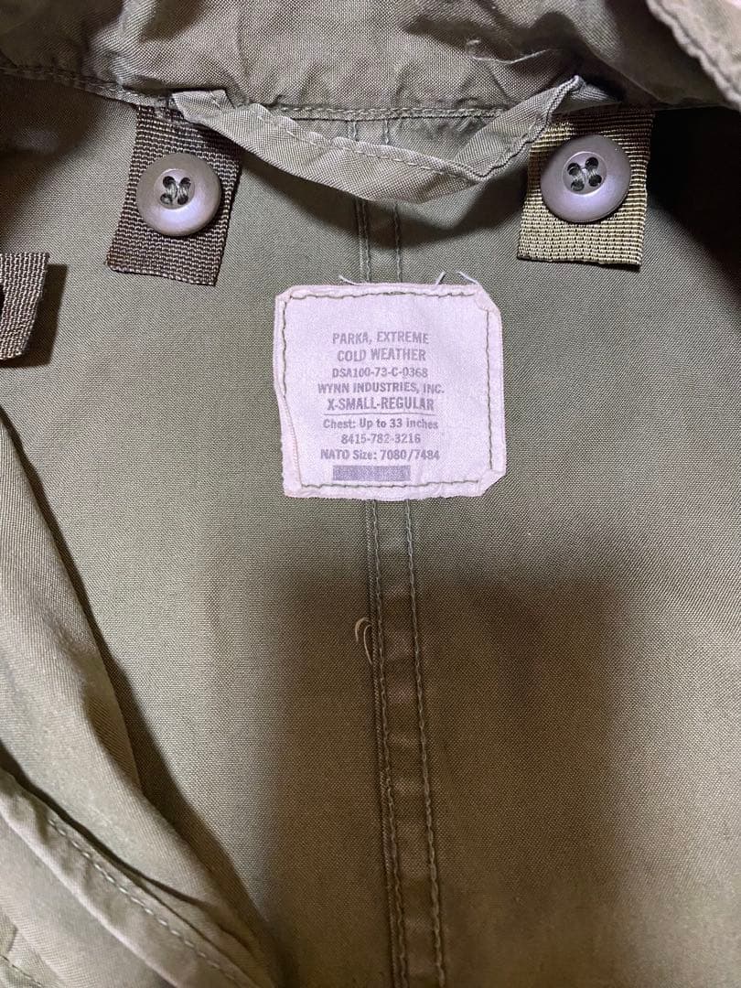 M65 Parka XS オリーブグリーン モッズコート　フィッシュテール