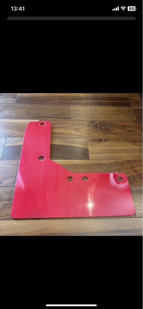 TRD 赤 マッドフラップ 4枚セット