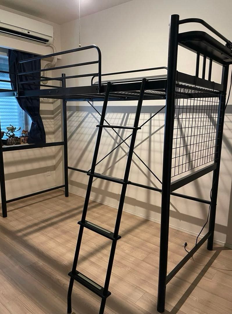 直接引き取り　ロフトベッド　シングルサイズ