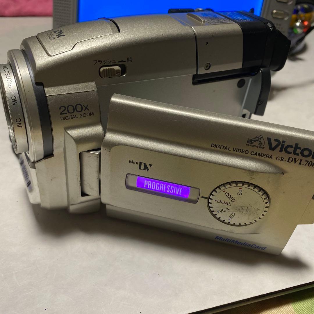 Victor miniDVビデオカメラ GR-DVL700 ⑧