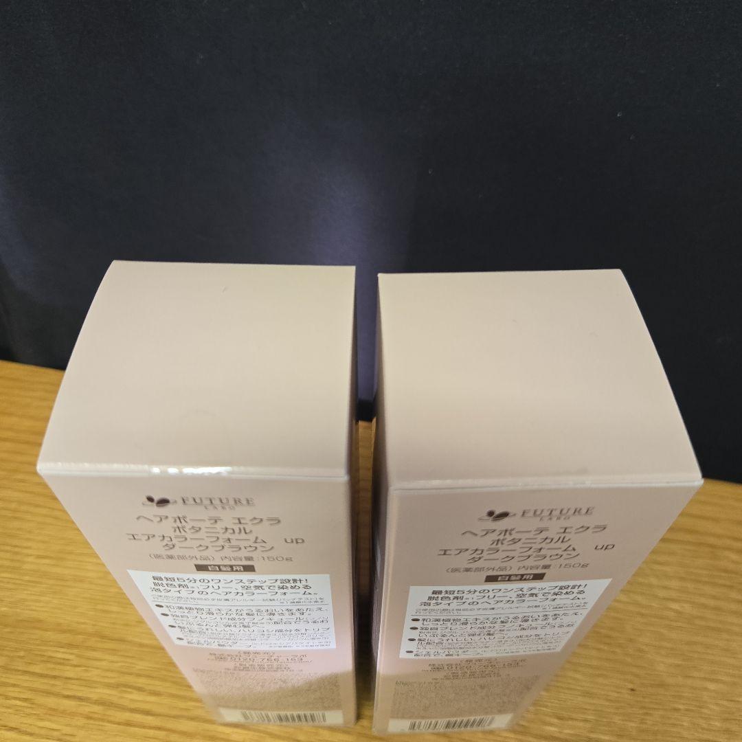 ヘアボーテ　エクラ　ボタニカル　エアカラーフォームUP　 ダークブラウン