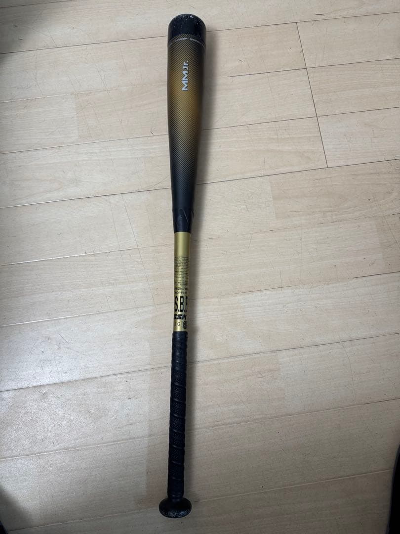 ＭＭ.Ｊrミドル　ブラック✖️ゴールド80cm