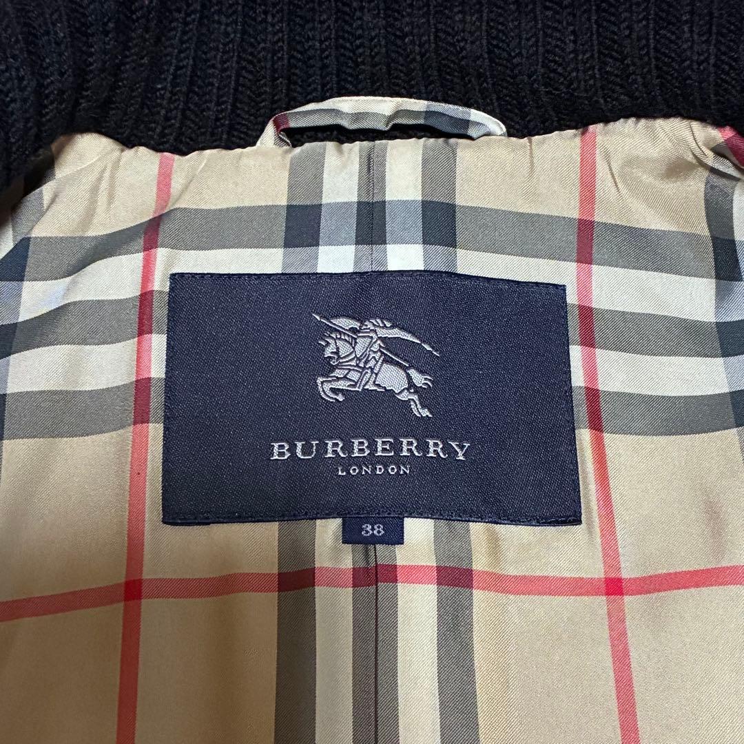 未使用級✨カシミヤBURBERRY LONDONダッフルコート ノバチェック