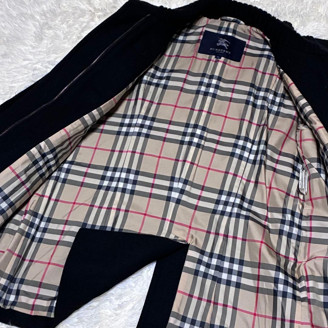 未使用級✨カシミヤBURBERRY LONDONダッフルコート ノバチェック