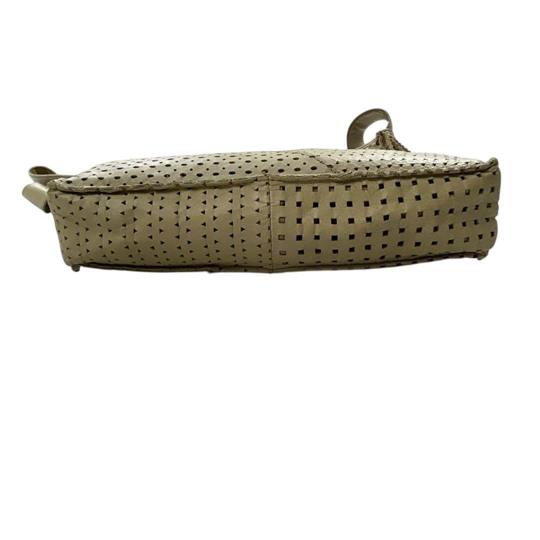 JEAN PAUL GAULTIER ショルダーバッグ 本革 フリンジ