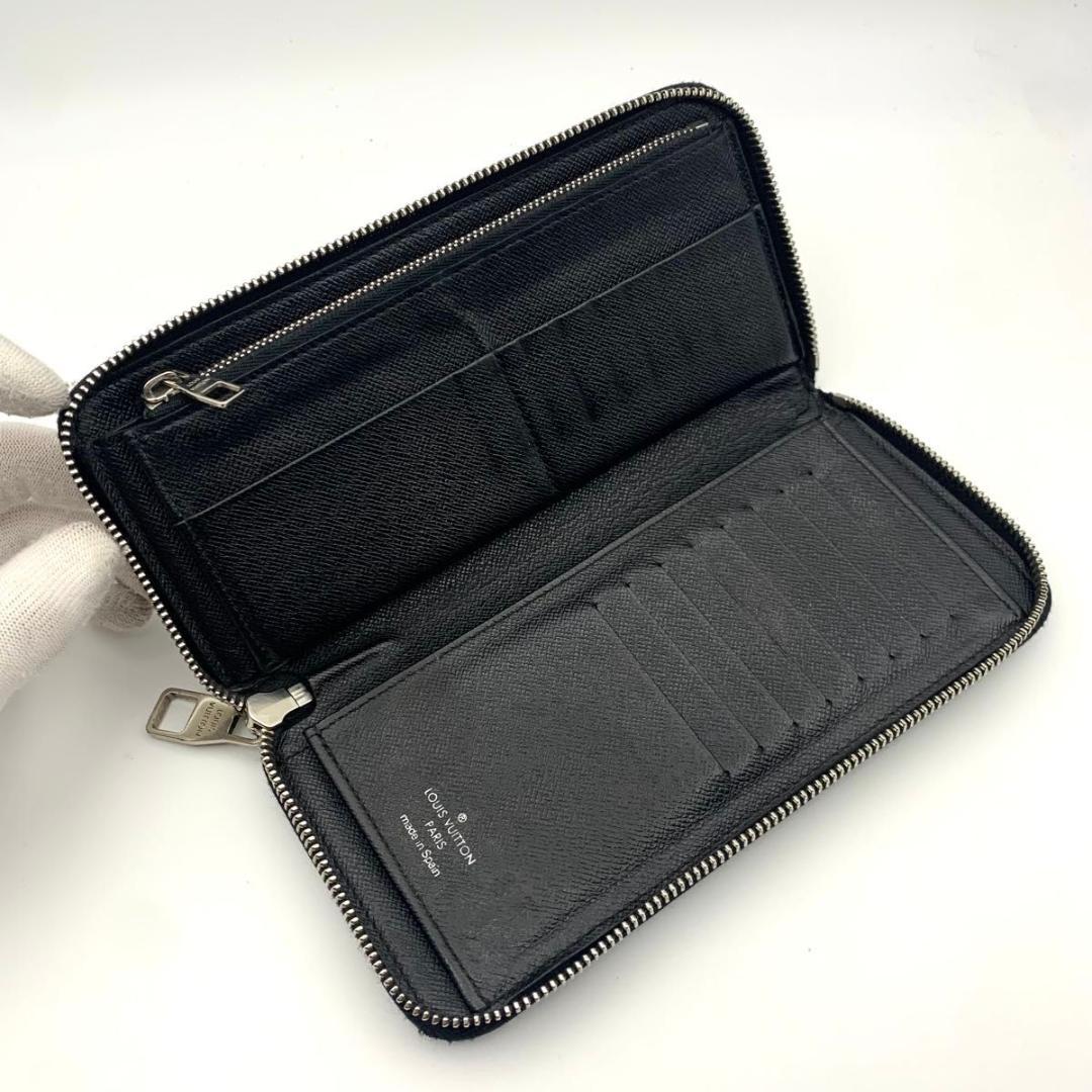 鑑定済み ルイヴィトン ダミエグラフィット ジッピーウォレット ヴェルティカル
