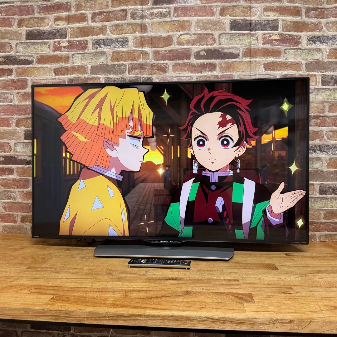 シャープ 50V型 4K 液晶テレビ AQUOS LC-50U40 動画アプリ○