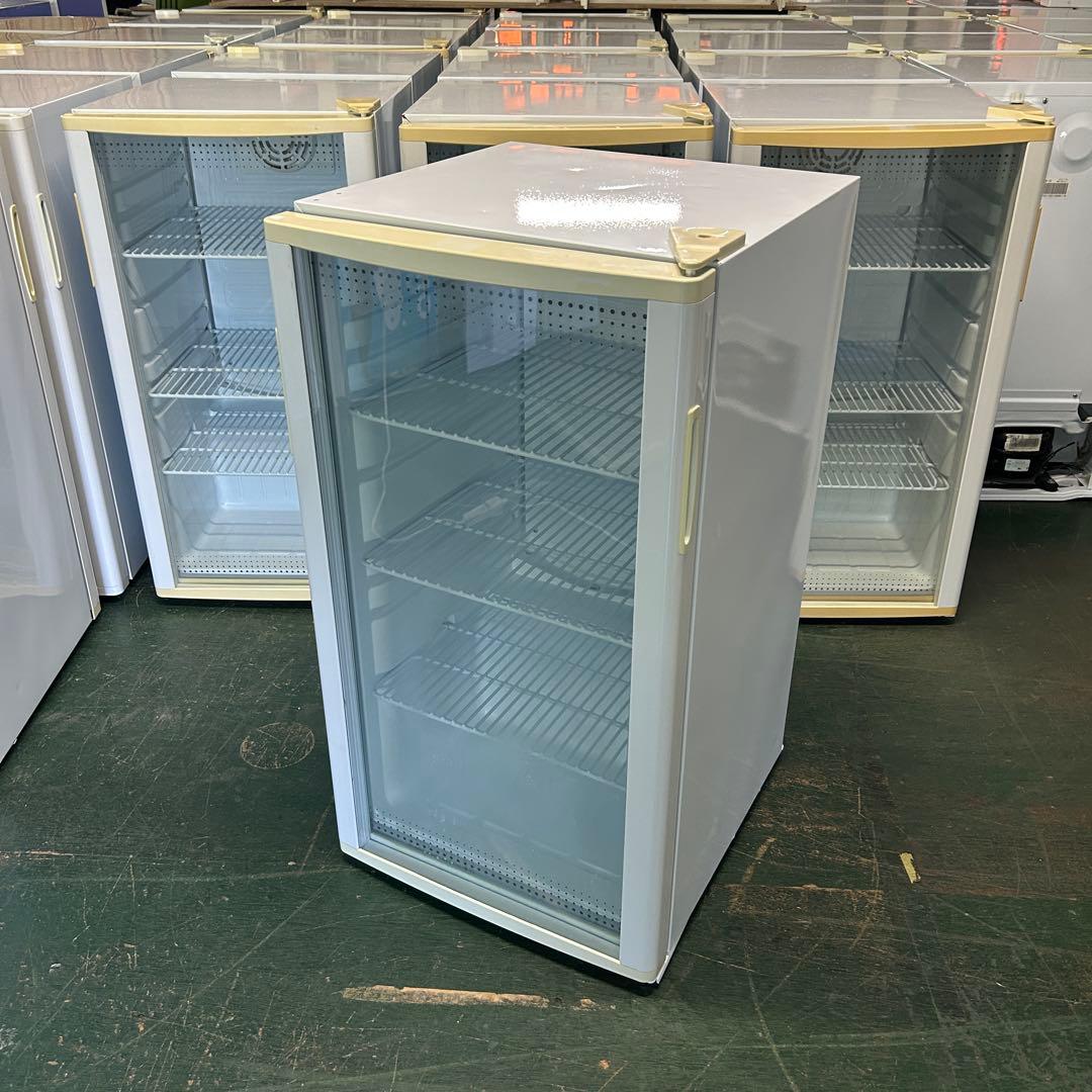 110 業務用 冷蔵ショーケース オフィスコンビニ XW-105 左右開き 小型