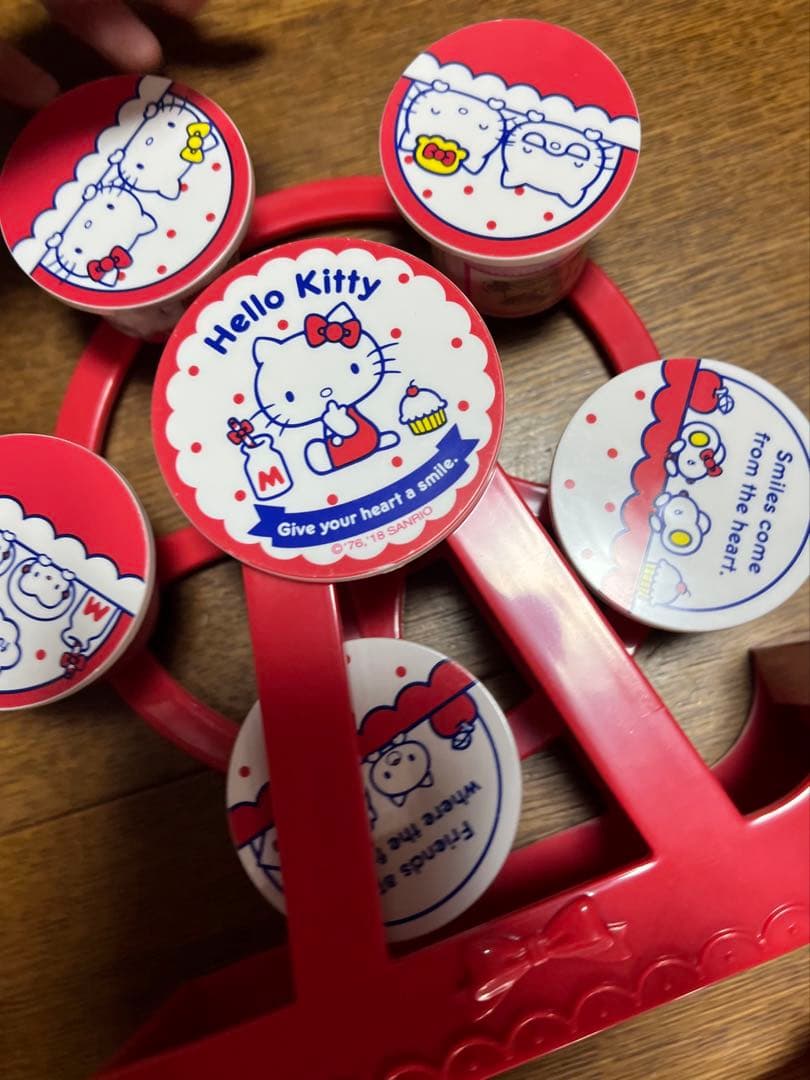 キティ　レトロ　小物入れ　マスキング　ゴミ箱　ミトン　ポンプボトル　収納