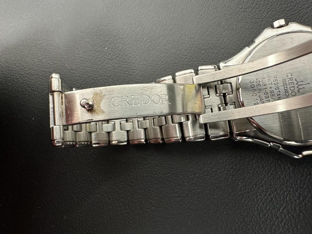 CREDOR SEIKO シルバー 腕時計