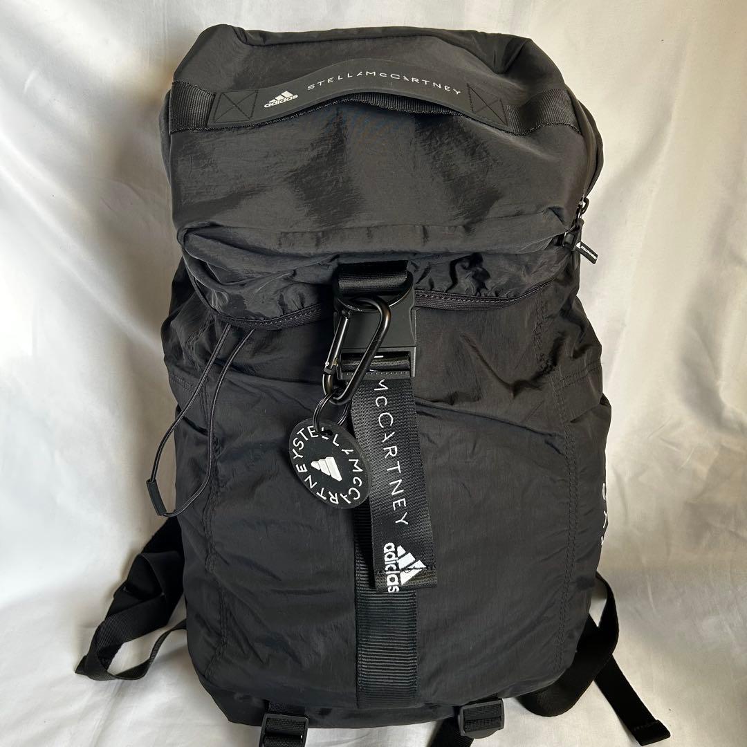 【美品】アディダス ステラマッカートニー バックパック 黒 大人気 完売 希少