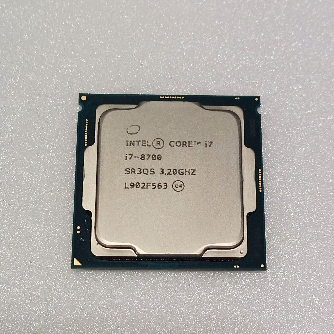 Intel CPU Core i7 8700 　【動作確認済】