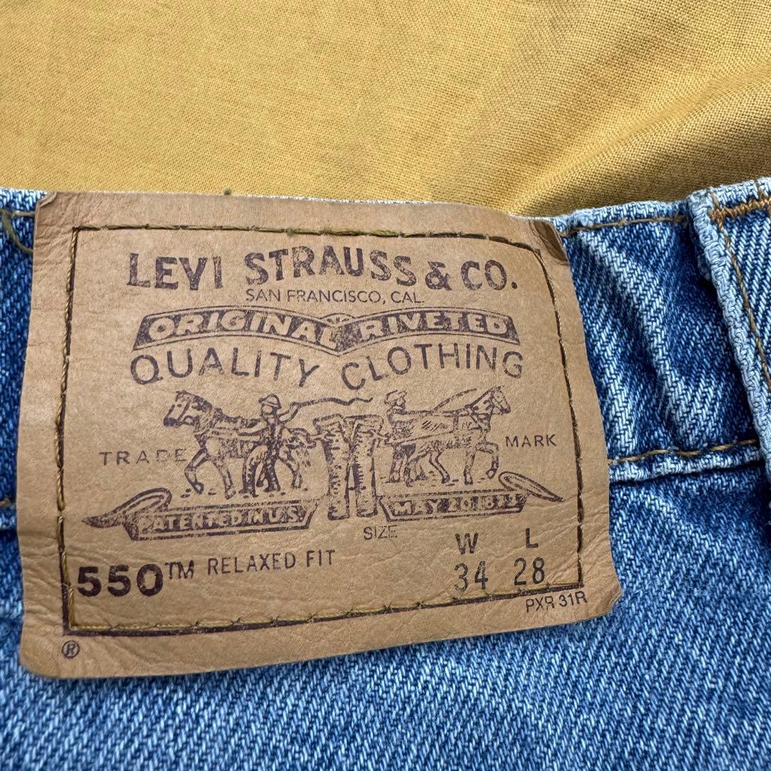 美品　levi's 550 W34 L28 40950-0214 リーバイス
