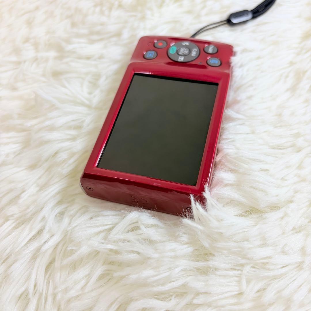 【美品】 キヤノン CANON IXY180 レッド